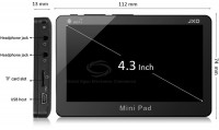 MINI TABLET 4´3 PULGADAS ANDROID 4.0